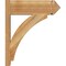 Ekena Millwork Thorton Rough Sawn Arts and Crafts Outlooker, Western Red Cedar, 8"W x 24"D x 28"H OUT08X24X28THR03RWR - alternate 4